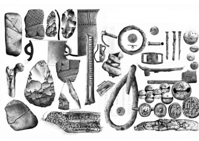 La Belle Artifact Illustrations